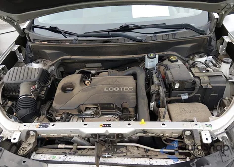 2018 Chevrolet Equinox Ls из США, поврежденный, VIN 3GNAXHEV6JS534088